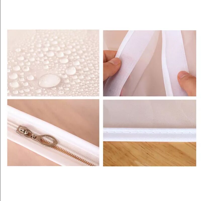 Housse Vêtements Suspendue Transparente 60x100cm - Anti-poussière Et étanche | Pour Costumes, Manteaux, Chemises