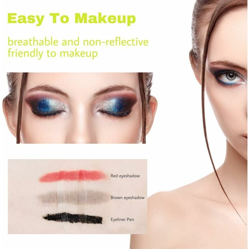300 Paires D'autocollants Bandes Pour Créer Un Effet Double Paupière (eyeliner Stickers) - Neuf