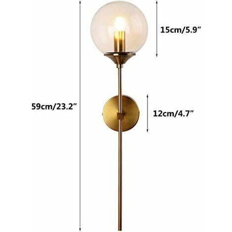 Applique Murale Industrielle Bras Long Réglable - Lampe Vintage Spot Métal Noir E27 - Style Rétro Pour Intérieur