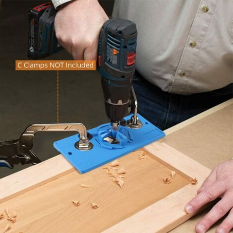 Gabarit De Perçage Charniere 35 Mm, Mèches Bois à Poignée