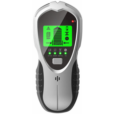 Détecteur de Mur 4 en 1, Wall Scanner Détecteur de matériaux,Détecteur de Construction with LCD Light Indicator & Sound Warning,Détecter Métaux, Fils Électrique, Studs en Bois dans Murs