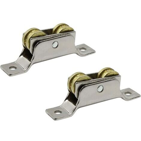 Fdit Remplacement Du Rouleau De Porte Coulissante 2pcs Rouleau De Porte Coulissante De Type V