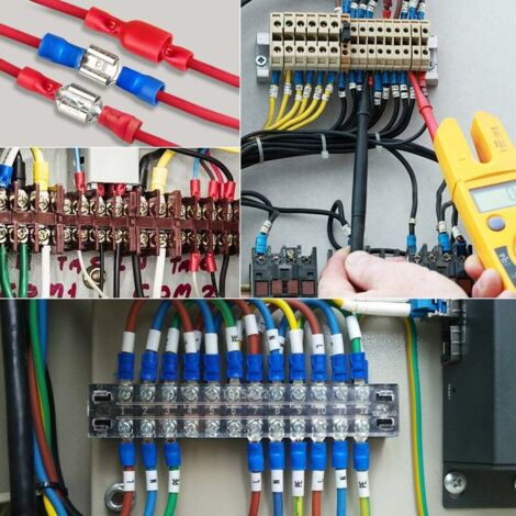 Assortiment De 270 Cosses De Câble Sertissage - Laiton étamé - Pour Auto/électronique