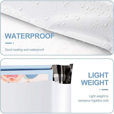 USPACKSMART Lot De 100 Sacs D'expédition En Plastique Opaques Imperméables Et Auto-adhésifs Pour Vêtements Ou Courrier, 36,8 X 48,3 Cm (820-00