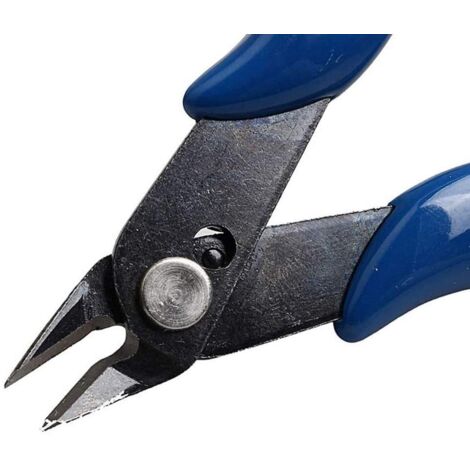 Pince Coupante Diagonale 8.9 Cm - Pour électronique, Bijoux, Câbles - Acier Au Carbone Trempé, Poignée Caoutchoutée