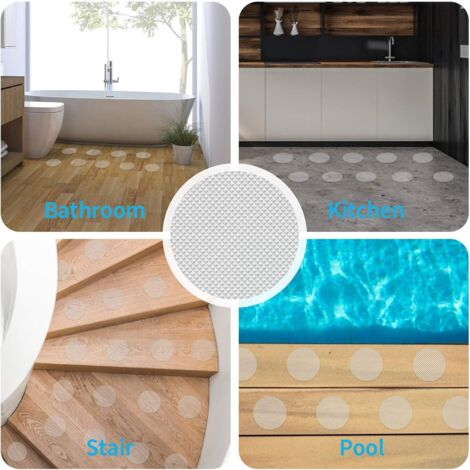 10 Autocollants Antidérapants Salle De Bain – Motifs Créatures Marines, Imperméables