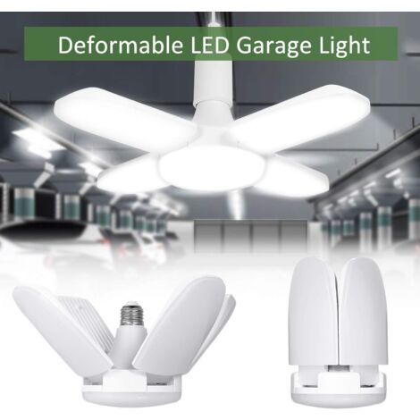 LED Lampe D ' Atelier Eclairage von Garage 2 Pcs, Plafonnier Déformable