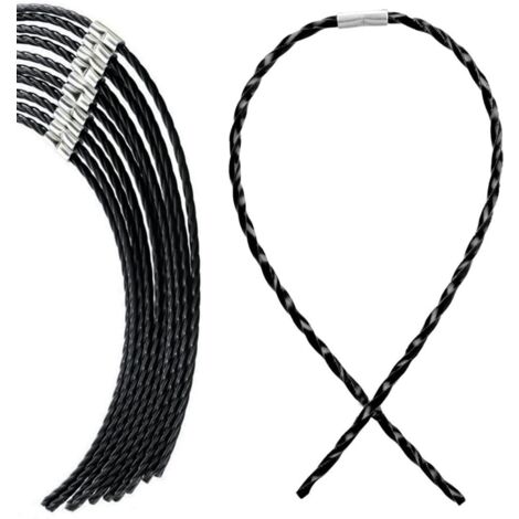 Lot de 10 Fil Extra Résistant Bosch F016800431 pour débroussailleuse AFS 23–37 bobines de fil pour débroussailleuse AFS 23-37, 37x3,5 mm-RAPANDA