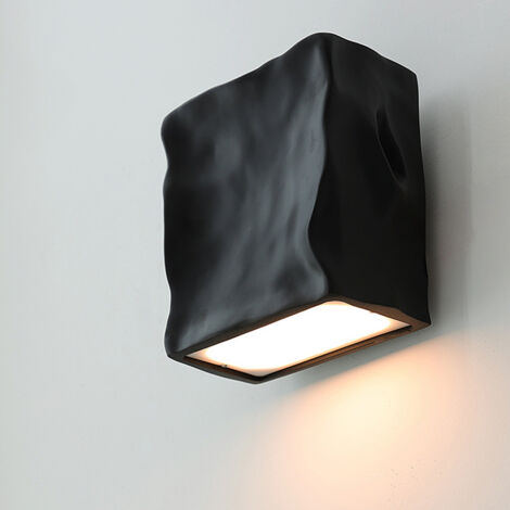 OSALADI - Applique Murale LED En Forme De Feuille 8W - Blanc Chaud - Design Simple Pour Chambre, Salon, Couloir