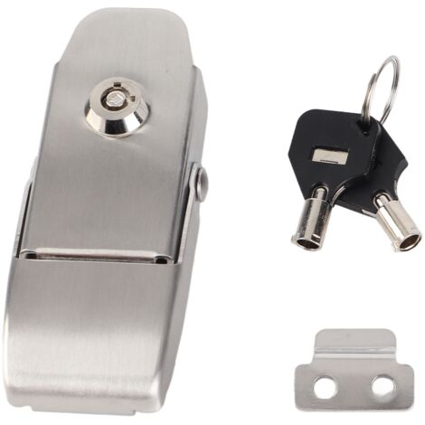Accessoire de porte coulissante Moraillon marin autobloquant en acier ...