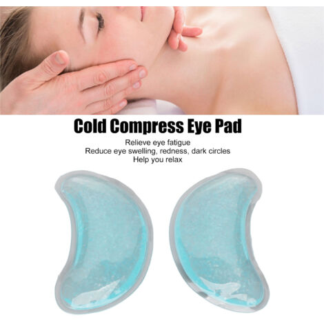 Lunettes de protection Reusable Ice Gel Eye Pack Cooling Hot Cold Compress Gel Eye Pad for