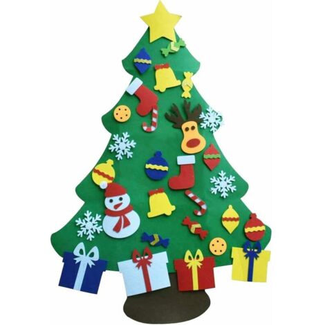 Sapin de Noel, Feutre Arbre de Noël,Sapin de Noël Décoration Vitrine