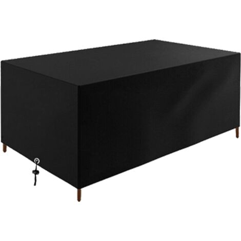 RATEL Housse Table De Jardin, Housse Salon De Jardin Robuste Tissu Oxford 420D, Protection Table
