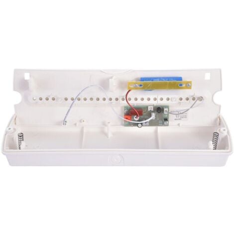 Éclairage de Sécurité LED, lampe de secours avec batterie de secours jusqu'à 3 h, éclairage de sortie de secours, panneau de sortie de secours avec 4 pictogrammes de sortie de secours, étanche IP65, [