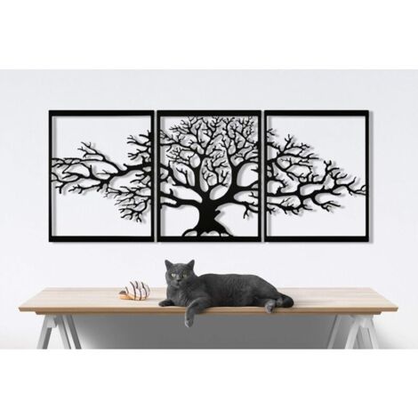 Arbre de Vie - Métal - 50cm - Arbre de Life - Décoration murale murale - plaque murale