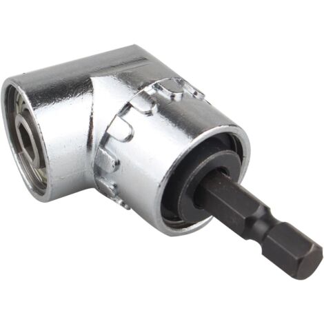 HALJIA Adaptateur Angle Droit 105° Pour Perceuse - Porte-Embout Magnétique 1/4"