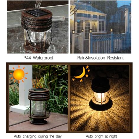 Lanterne Décorative LED Transportable 38 Cm - ITEM INTERNATIONAL - Neuf