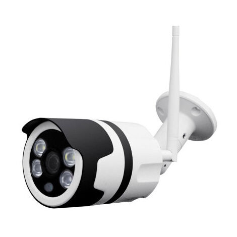 Camera Surveillance WiFi Extérieure, FHD 1080P Camera Surveillance, Caméra WiFi avec Vision Nocturne, Détection Mouvement, Métallique IP66 Étanche -ANPVIZ (1/5)