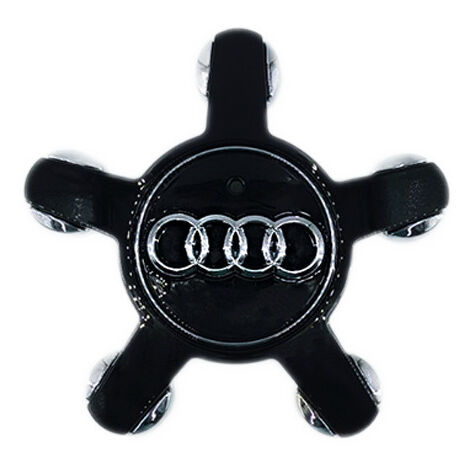 Caches de moyeu de roue pour Audi A3 A4L A5 A6L A8L Q3 Q5 – Diamètre 135mm – Couleur noir – Protection contre saleté et intempéries (1/3)