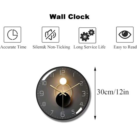 Horloge Murale Personnalisable Avec Ta Photo – Silencieuse, Pile, Plusieurs Tailles Et Couleurs