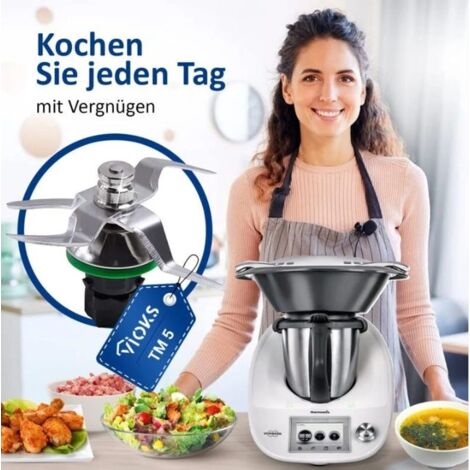 Couteau Thermomix TM5, Lame pour Robot Thermomix Vorwerk TM5, Pièce Détachée et Accessoire de Rechange - RWAccessoires cuisine et cuisson