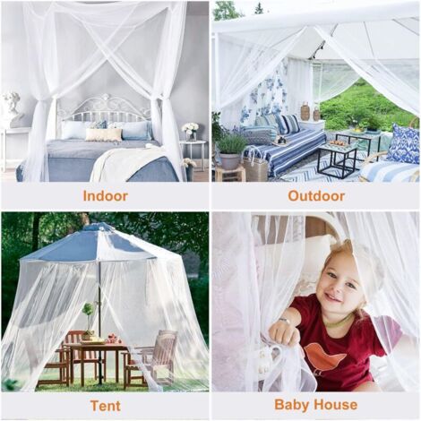 Moustiquaire De Voyage - Rideau Anti-moustiques Pour Camping - 1 Porte - NEUF