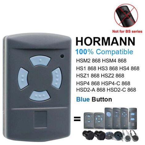 Telecomando Sostitutivo HSM4 868 MHz Per Cancelli E Garage - 2 Pezzi, Auto-Apprendimento