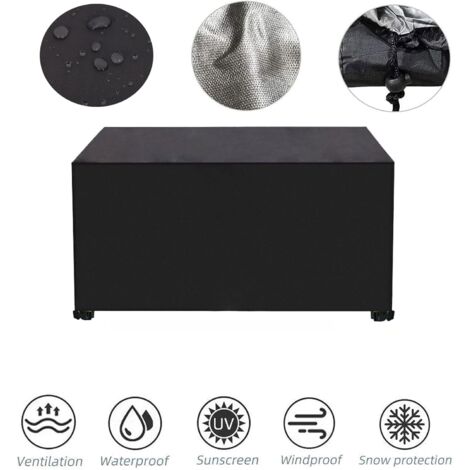 Housse De Protection Étanch Pour Caméra Extérieure NUOBESTY - Couverture Robuste Noire Résistante à La Pluie Et Au Soleil
