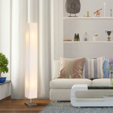 Lampadaire lampe sur pied de salon style moderne lampadaire sur pied avec interrupteur pour salon et chambre 120 cm blancLampadaire d'extérieur