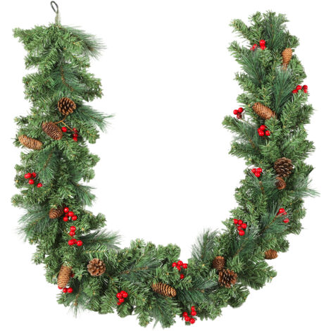 Sapin De Noël Miniature HOMCOM, Décoration De Noël, Boules De Noël Et