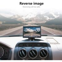 CAECHO Caéra De Recul Pour Voiture+7" LCD Oniteur Kit 12V - 24V Kit