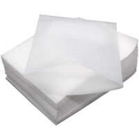 Papier Bulle Déménagement HEIHAK - 300 Feuilles De Mousse D'emballage 30x30cm - Protection Anti-choc Pour Déménagement Papier Emballage Assiettes Verres