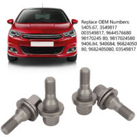 Boulon - Écrou,Boulons De Roue De 17mm, 20 Pièces, Couvercle De Tête