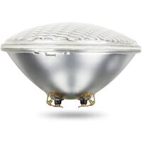 Ikodm – Projecteur LED piscine PAR56 300W étanche IP68 – Lumière blanche chaude 3000K – Tension 12V DC/AC – Pour éclairage sous-marin sécurisé