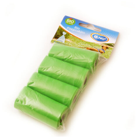 DUVO Hygienic Biodegradables Green Blister 4 x 20 uni