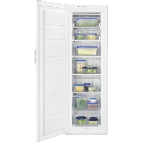 Congelador Vertical Zanussi ZUAN28FW 186x59.5cm Serie 20 OptiSpace Clase F (1/3)