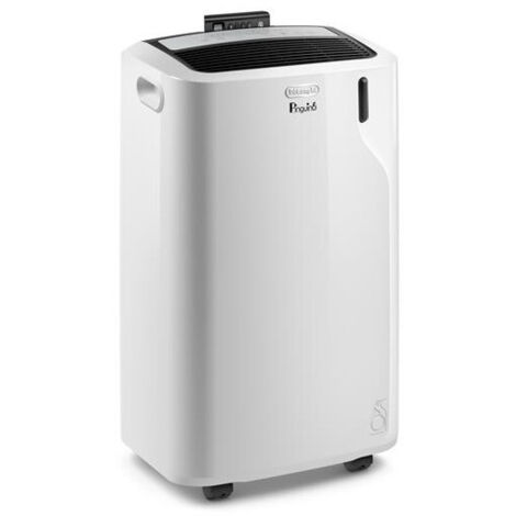 Delonghi – Aire acondicionado portátil silencioso 9800 BTU/h – Deshumidificación 46L/día – Gas refrigerante R290 – Para habitaciones hasta 36 m² (1/5)