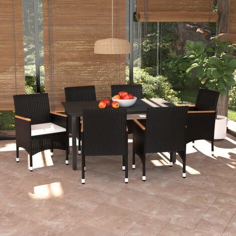 Cena de 7 PC set para jardín con almohada (1/5)