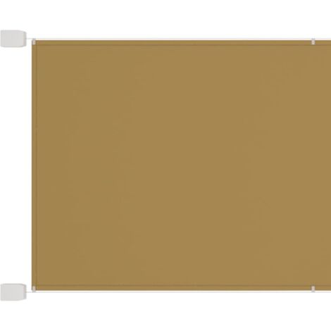 Toldo vertical 140x420 cm Oxford beige tela (1/5)