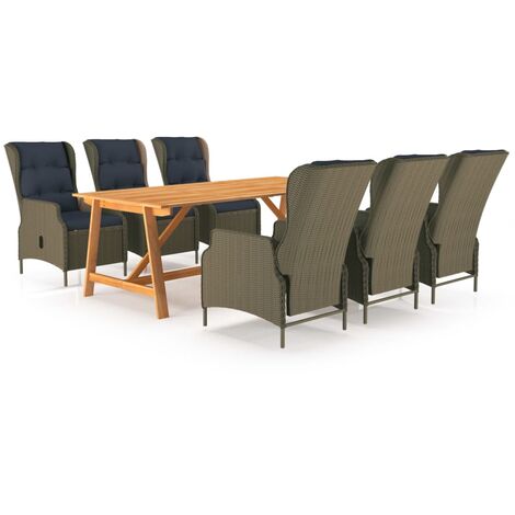 Cena de 7 PC set para Brown Garden (1/5)