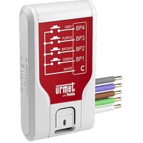 Emetteur radio ZIGBEE encastrables 4 canaux - YOKIS, Réf. E4BP-UP