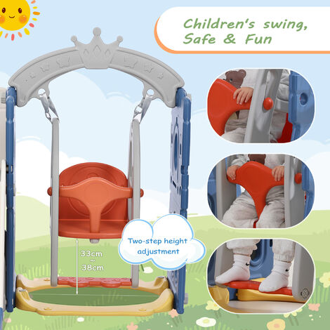 Ensemble de jeu d'activité en mousse de 6 pièces pour grimper et ramper  Blocs d'escalade en mousse amusants Éducatifs Step and Slide Climber