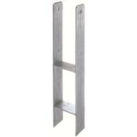 Pfostenträger H-Form verzinkt 101x600x6
