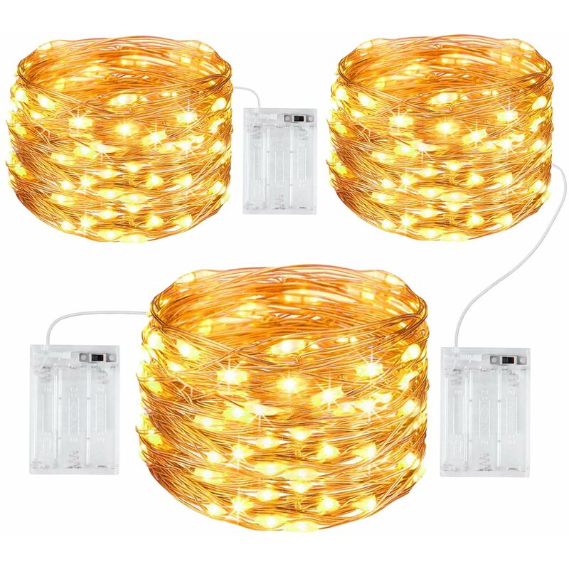 Guirlande Cerise clignotante 500 leds extérieur - 11M