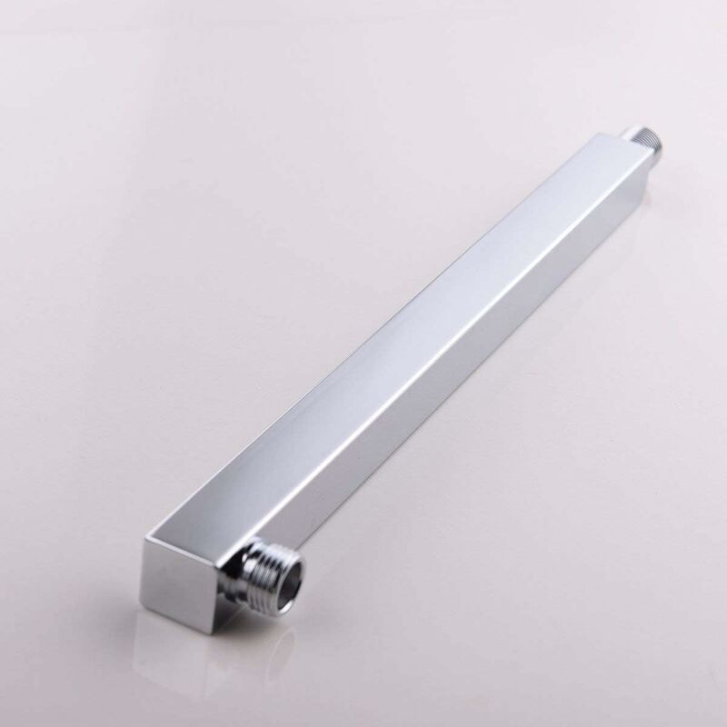 Pomme De Douche Pluie Carrée 40 Cm Acier Inoxydable Pomme De