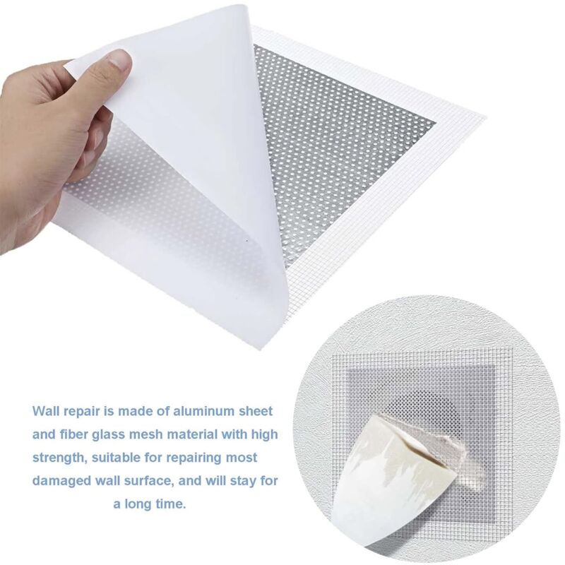 Ckanti Kit De Réparation Pour Cloison Sèche, Kit De Réparation De Ur à Grand Trou, Agent De