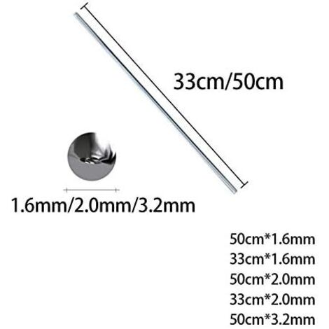 PATIKIL Lot de 9 tiges de fléchettes en aluminium de 48 mm, filetage moyen 2BA - Accessoires de lancement pour pointe en acier - Ton argenté