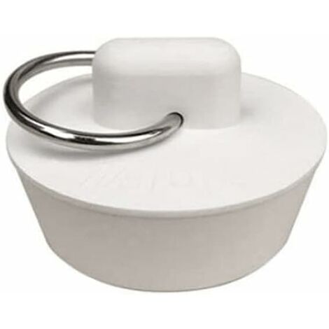 Bouchons D'évier Universels En Caoutchouc – Lot De 4 Tailles Avec Anneau Pour Lavabo, Baignoire, Cuisine - 6