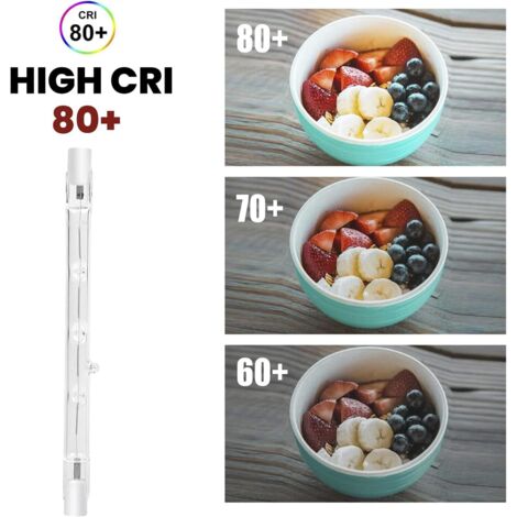 Kimjo Ampoules Halogènes R7S 118mm 500W Halogènes Linéaires 5000LM