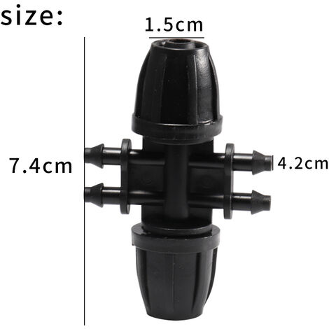 Connecteurs En Y Nylon Barbelés Pour Projets HHO - 6 Sorties 1/4" - Travis' Place